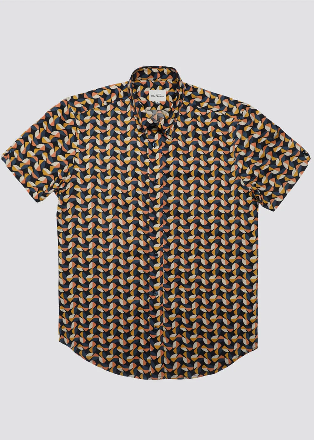 Ben Sherman Bauhaus Shirt Midnight Multi