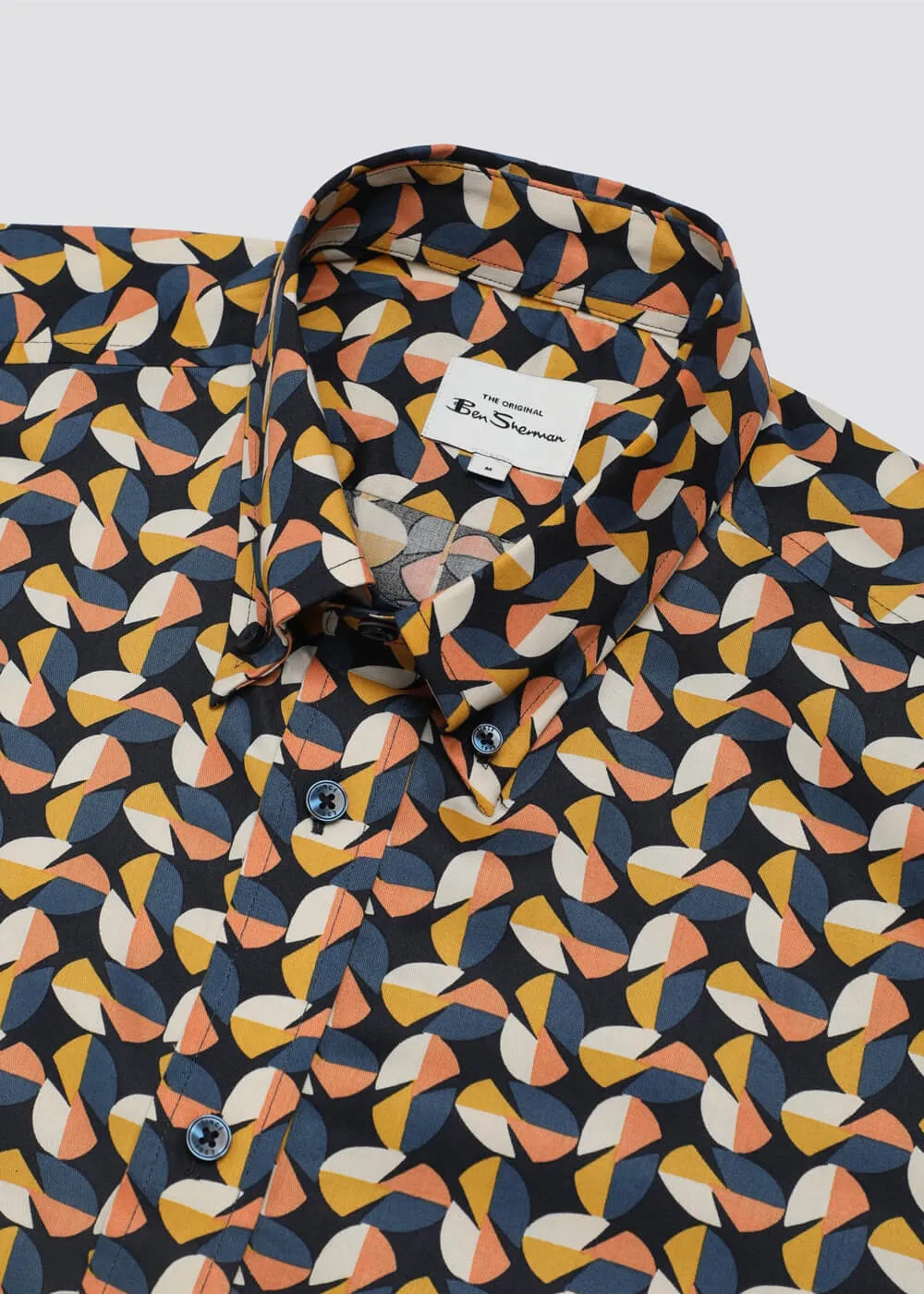 Ben Sherman Bauhaus Shirt Midnight Multi