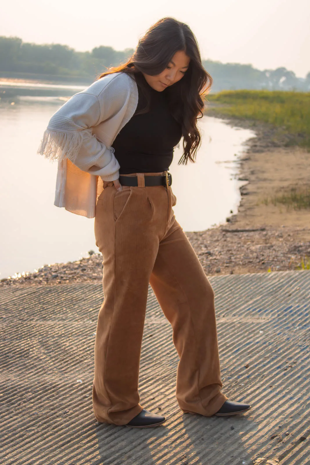 Carrie Fringed Cardigan