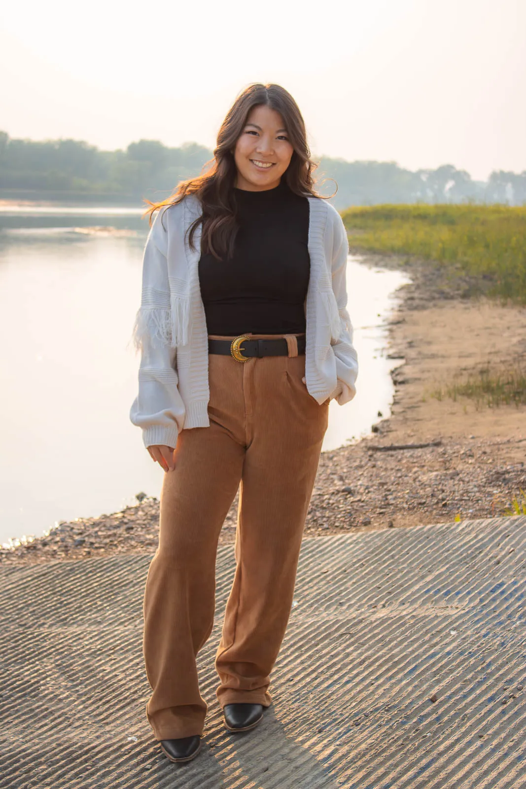 Carrie Fringed Cardigan
