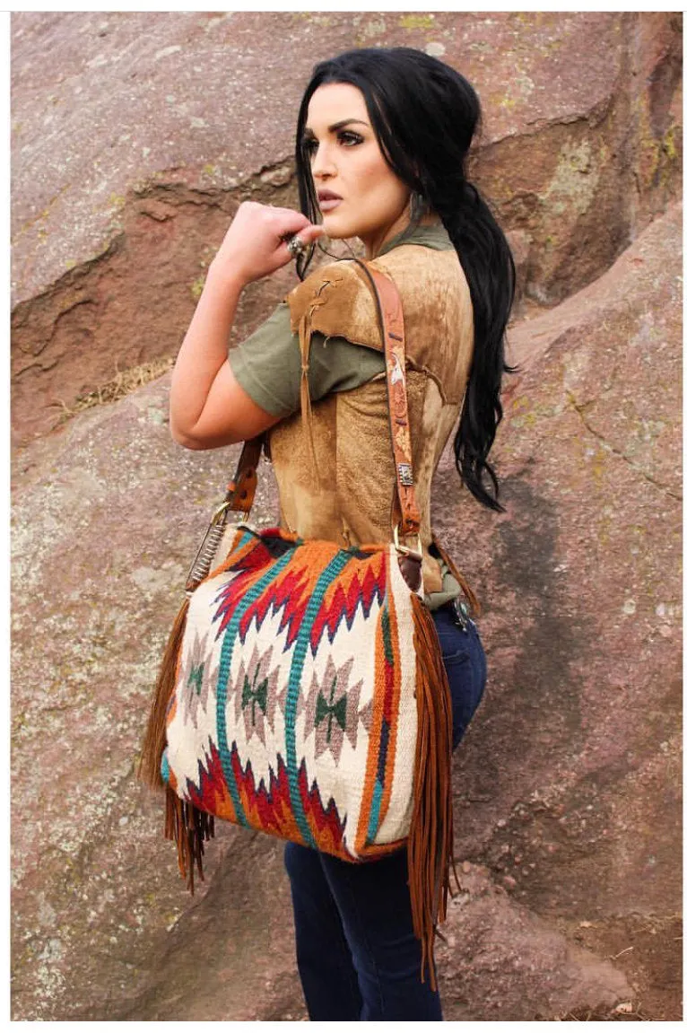 Desert Sunrise Saddleblanket Tote