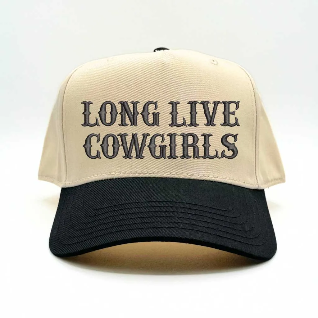 Long Live Cowgirls Embroidered Baseball Hat