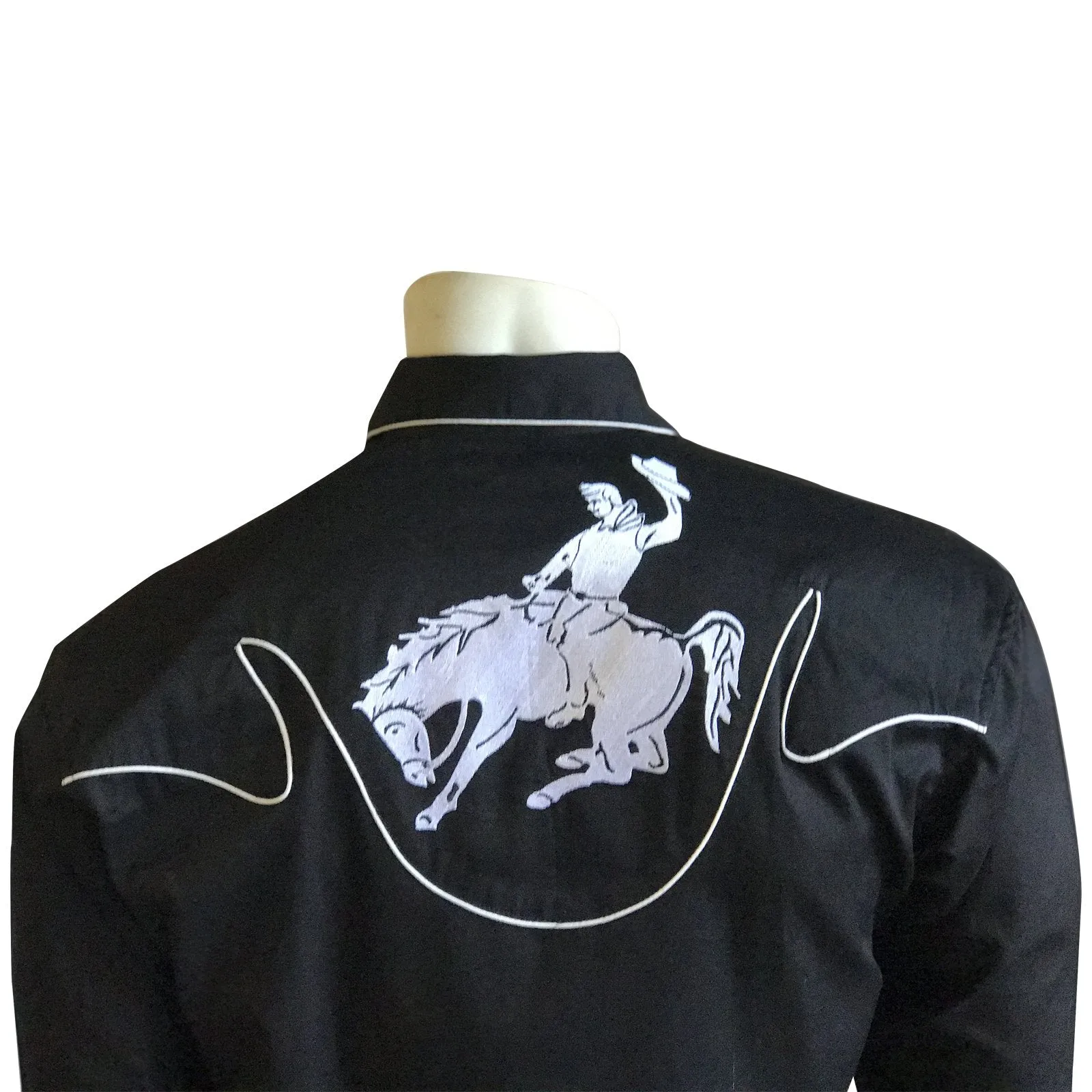 Men's Vintage Western Shirt Collection: Rockmount Bronc Rider