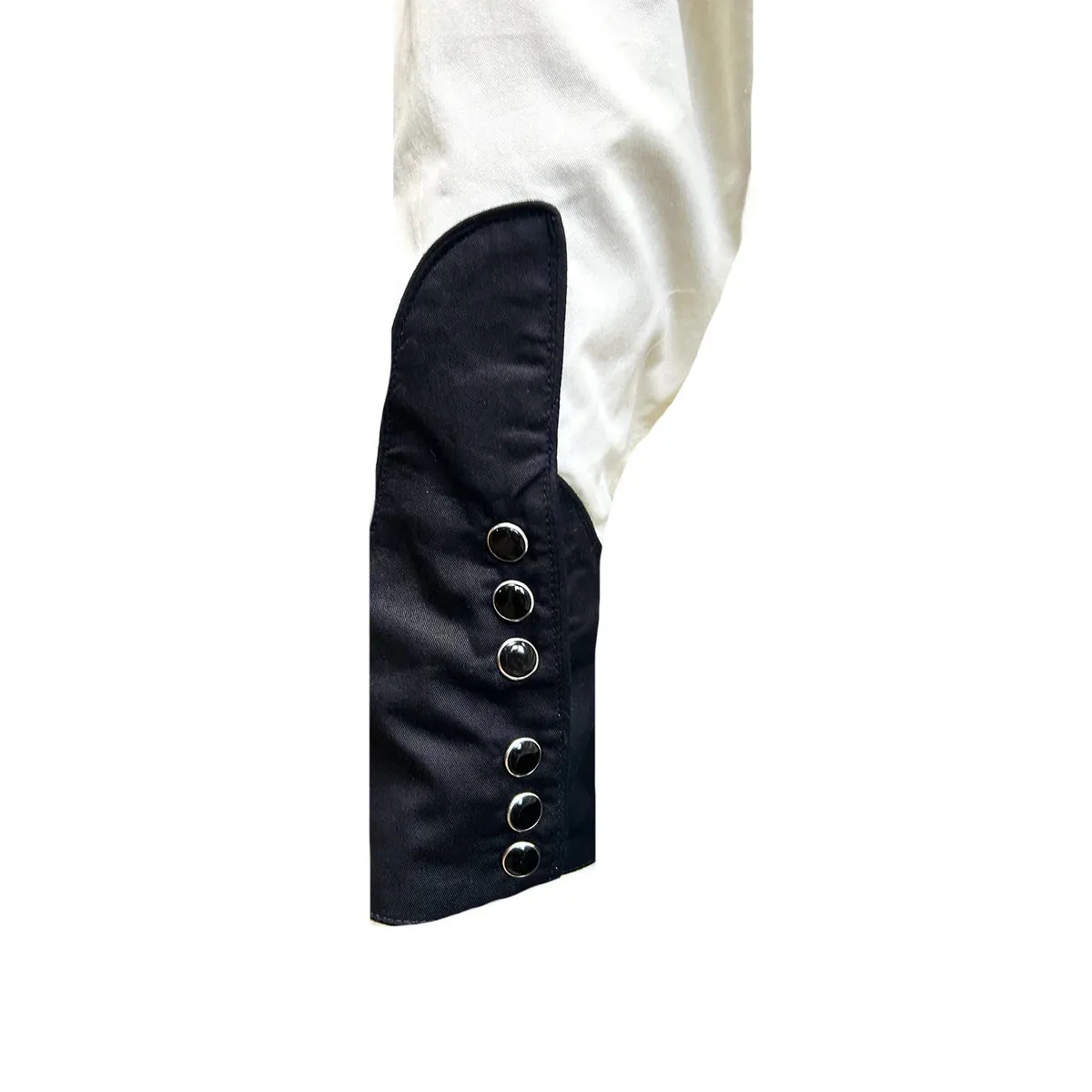 Men's Vintage Western Shirt Collection: Rockmount Fancy Floral on Ivory
