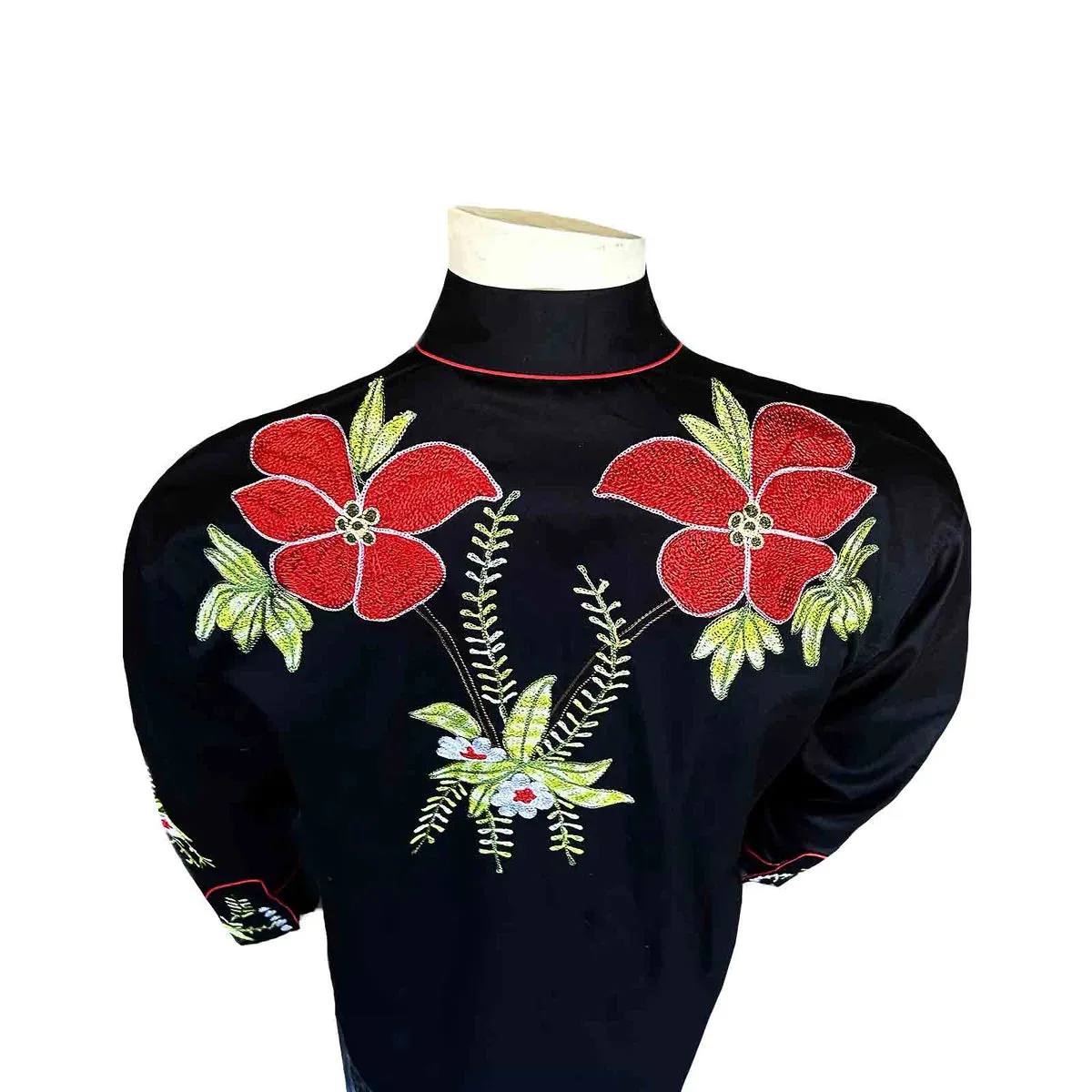 Men's Vintage Western Shirt Collection: Rockmount Hawaiian Hibiscus