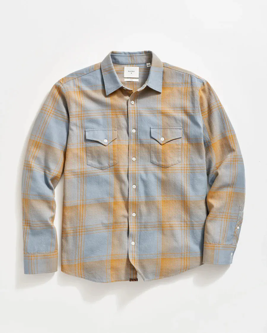 PLAID WESTERN SHIRT 080824