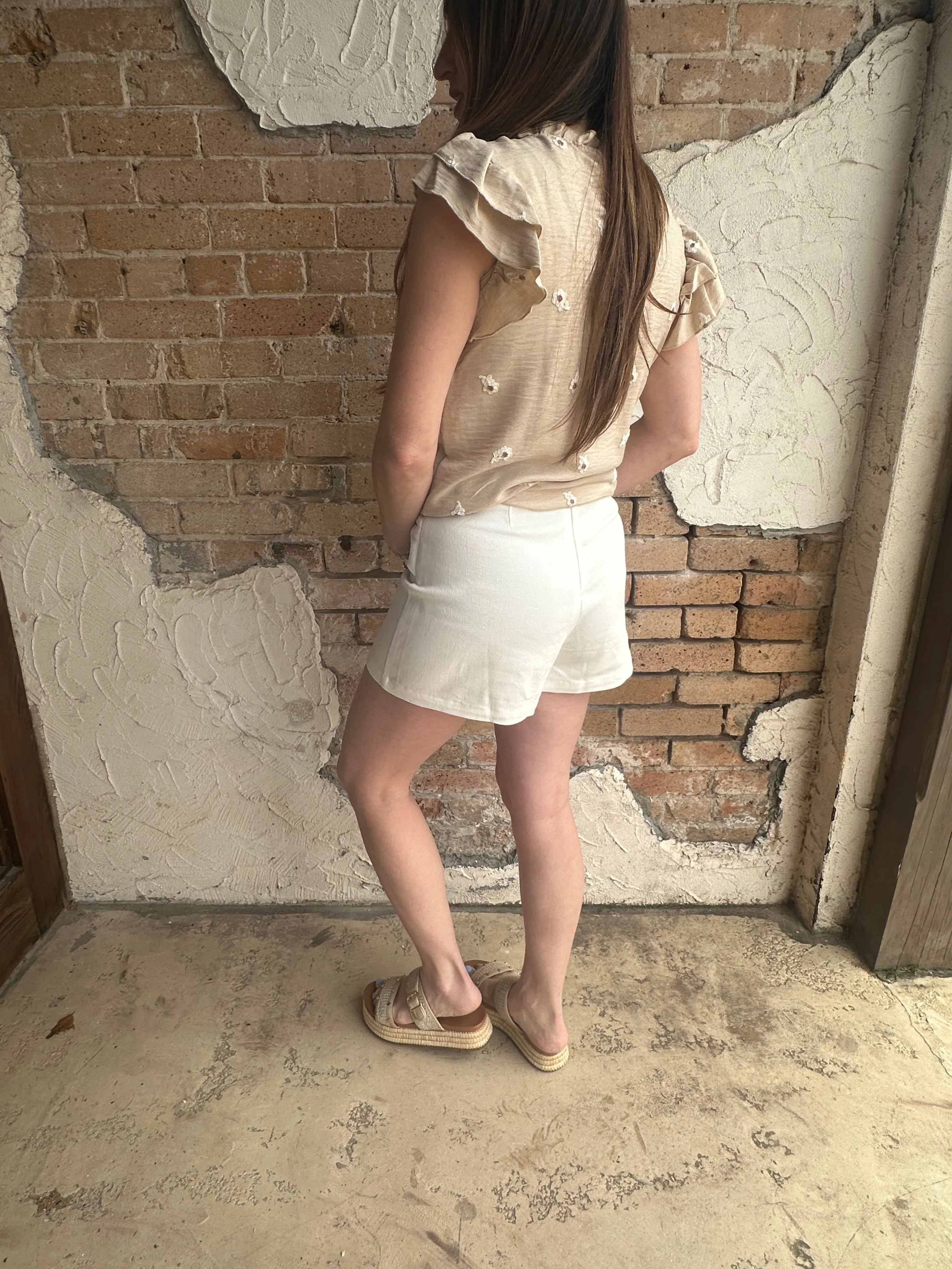 Your Loss Skort : White